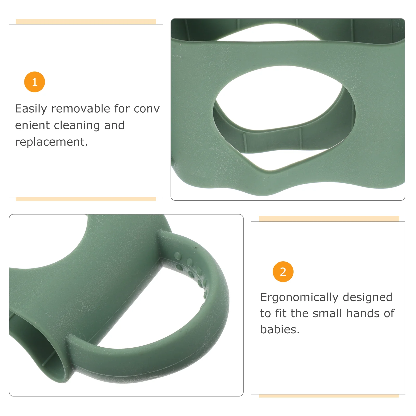Baby Bottle Protector Silicone Nursing Holders Cozy Wrap Insulation Sleeve Comfortable Toddler