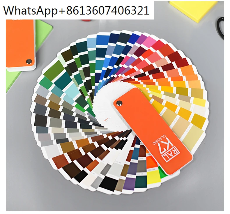 Carta Di Colore Ral Originale Della Germania Tabella Dei Colori Standard Internazionale Ral K7 Per Vernice 213 Colori Con Confezione Regalo