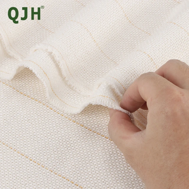 Tufting Cloth with Marked Lines Primary Monk's Cloth Embroidery Tufting  Fabric for DIY Craft Rug Punch Tufting Gun Punch Needle