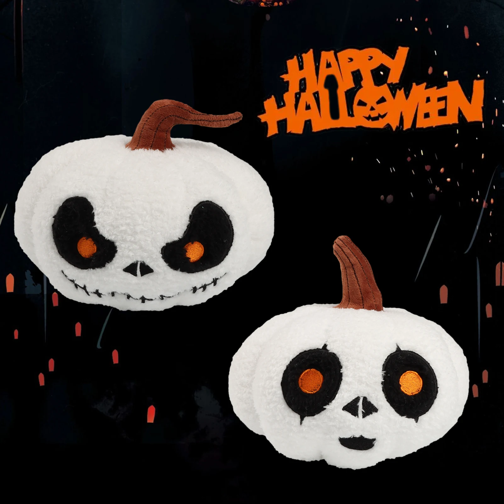 

Halloween Horror Pumpkin Pillow Stuffed Plush Toy Halloween Pumpkin Decorative Pillow Cushion Home Decoration Party Favors