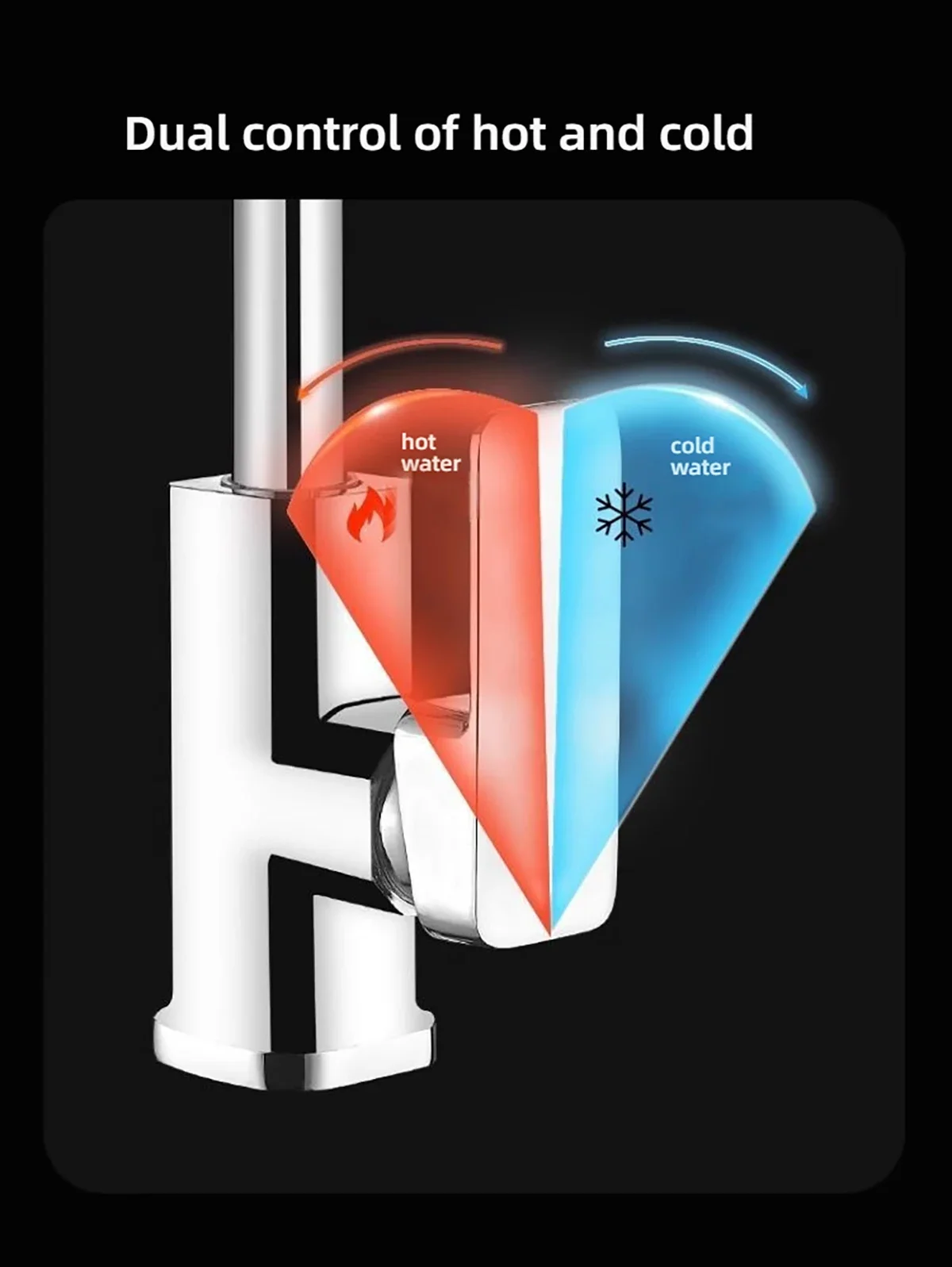 Bathroom faucet washbasin household hot cold water 2-in-1 sink washbasin universal Vegetable basin faucet hot cold water faucet