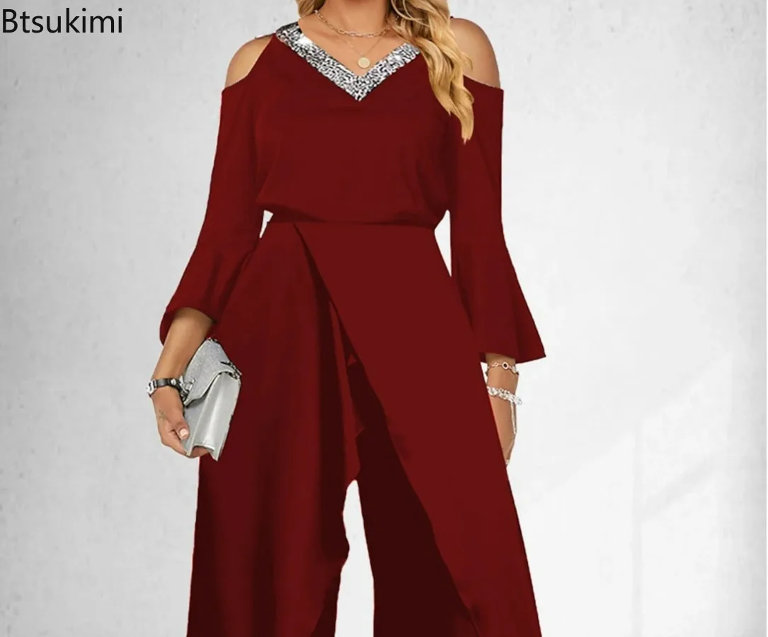 Рисунок 5 - Женский однотонный комбинезон с высокой талией