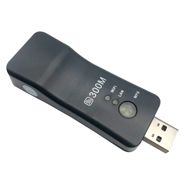 Adaptateur de dongle USB Tv Wifi 300mbps récepteur sans fil universel Rj45  Wps pour Lg Smart Tv