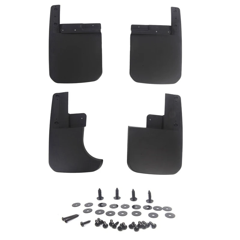 

Car Mud Flaps Splash Guards for Jeep Gladiator 2020 Car Accessories Front and Rear Black Set of 4 ABS