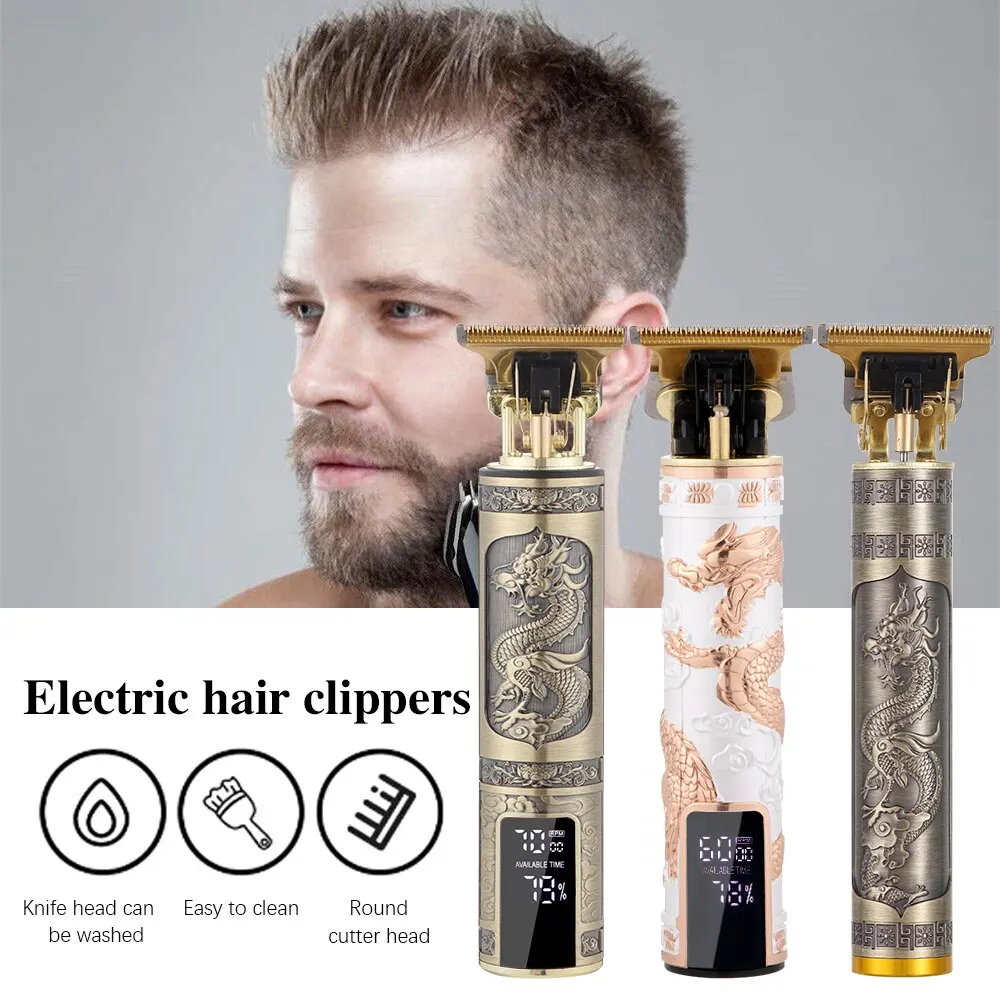 Hair Clipper Three Speed Regulation Smooth Head Electric Push Oil Head Electric Push Hair Salon Shaver Clipper hair clipper