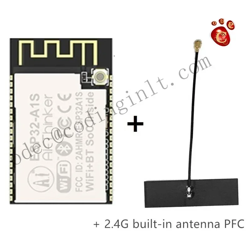 ESP32 Audio Kit ESP32-A1S WiFi+ Bluetooth module ESP32 serial port to WiFi audio module dual antenna Antenna ESP32-A1S audio module kit