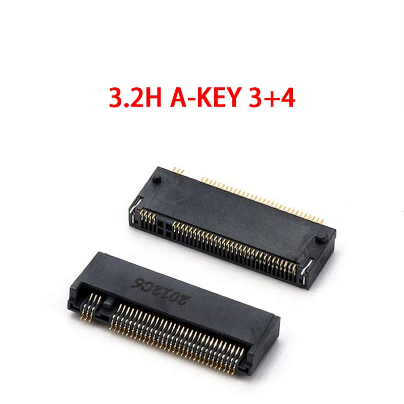 M2 SSD Adapter M.2 Connector 67P A B E M KEY NGFF Interface Socket SSD Socket H = 2.3 3.2 4.2 4.8 5.5 6.7 8.5 M.2 SSD Slot NGFF New, m2 to sata adapter, m2 ssd adapter