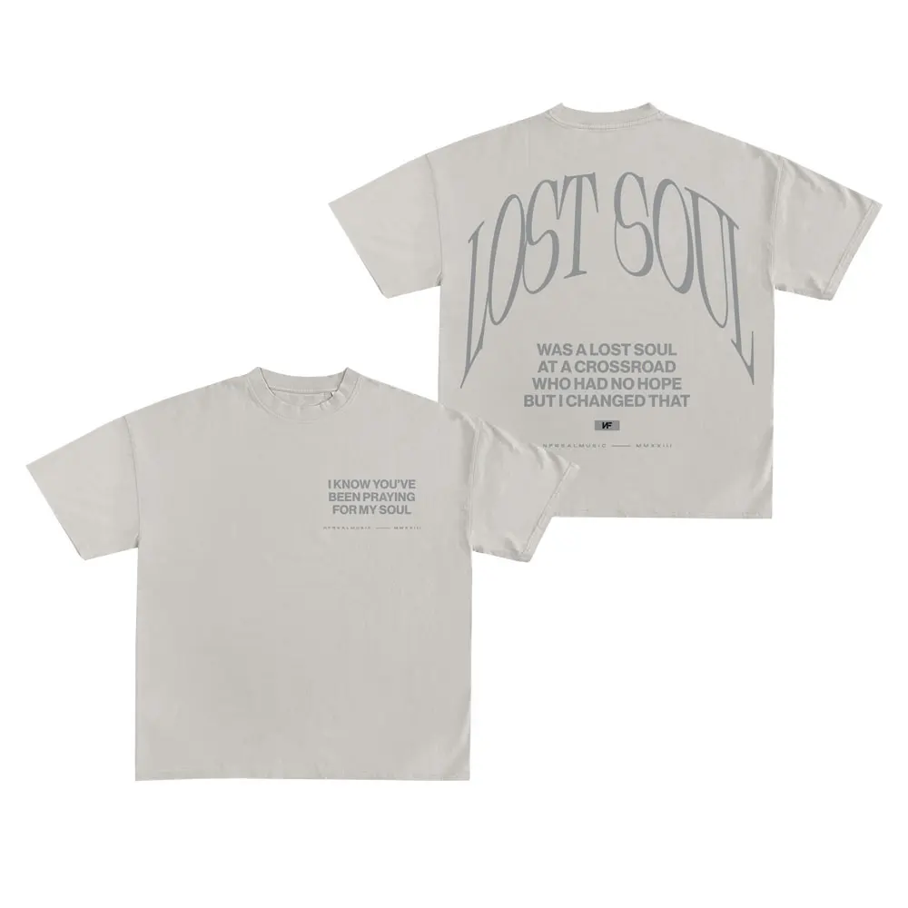 

NF Rapper Cement Lost Soul T-Shirt Merch Summer For Women/Men Unisex O-neck Short Sleeve Tee Streetwear Fashion Top