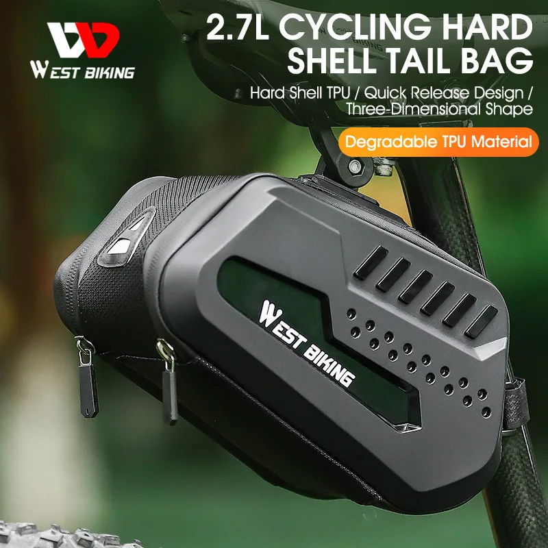 WEST BIKING Top Quality Bike Saddle Bag Waterproof MTB Road Bicycle