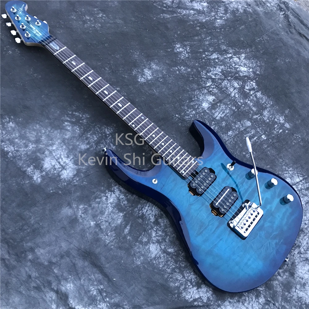 plein hoop Misverstand John Petrucci Signature Meer Blauw Afwerking Ernie Ball Music Man JP6 Gitaar  Gratis Verzending Musicman Gitaar|Gitaar| - AliExpress