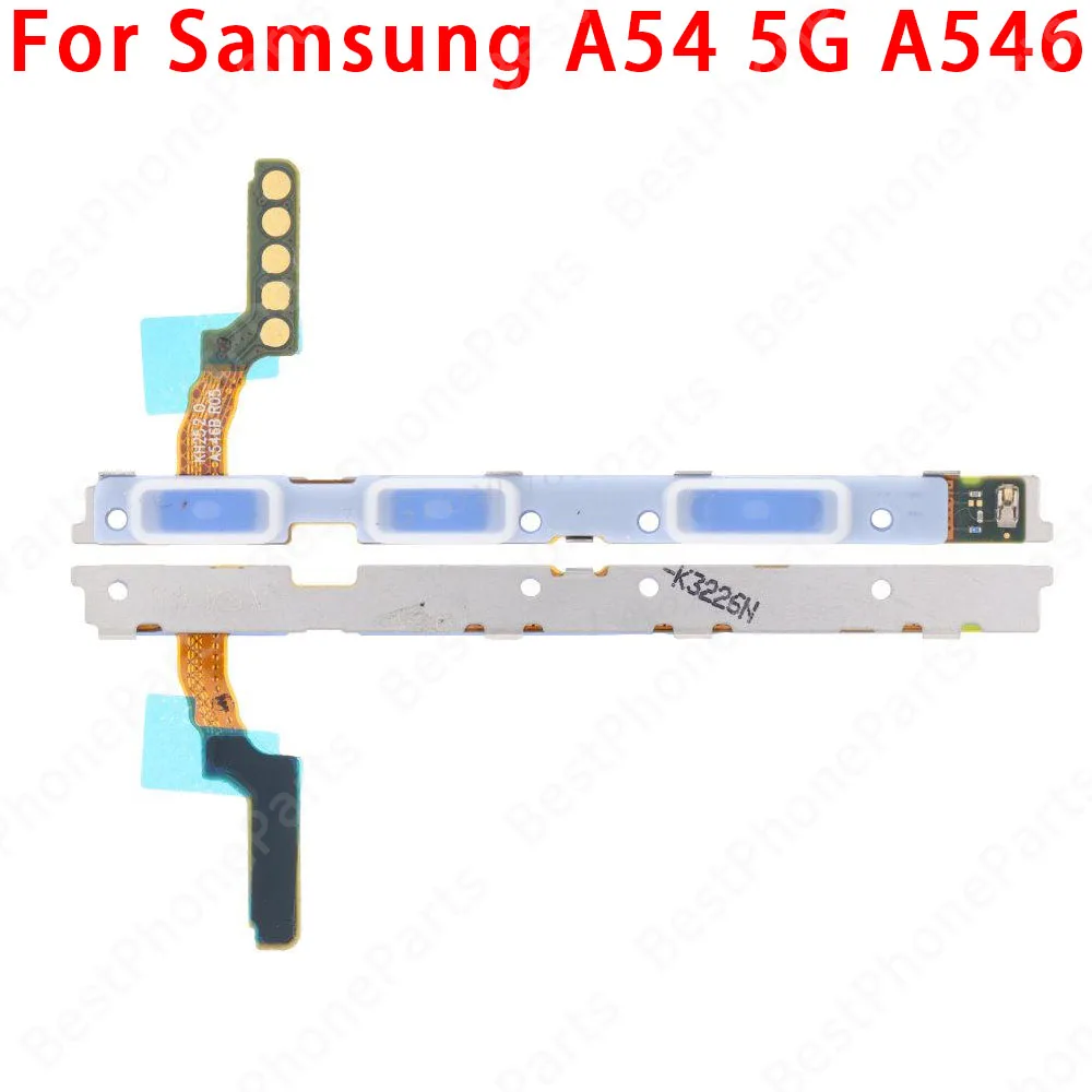 Universal Side Button Switch Volume Key Power On/Off Flex Cable Replacement Parts