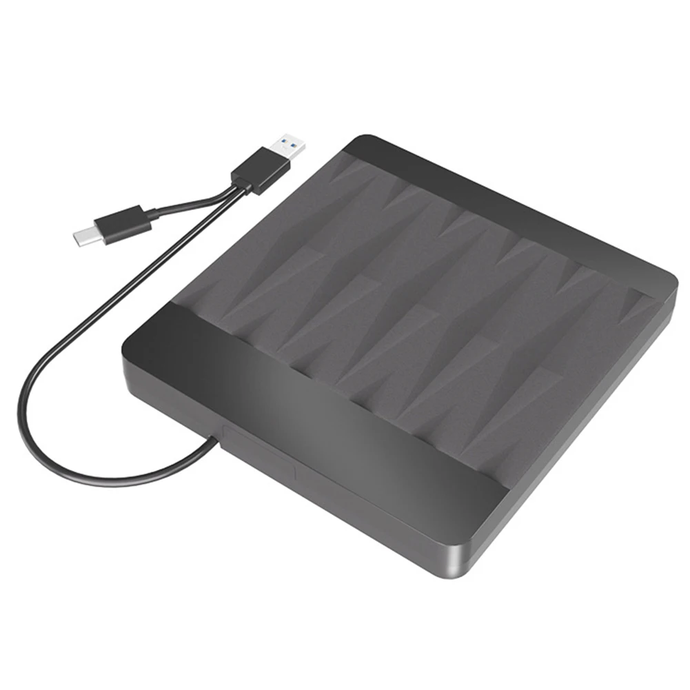 CD 버너 USB 3.0 C 타입 외장 광학 드라이브, 플러그 앤 플레이 CD 녹음기, 무료 드라이브, DVD CD 플레이어, 컴퓨터 태블릿 데스크탑용