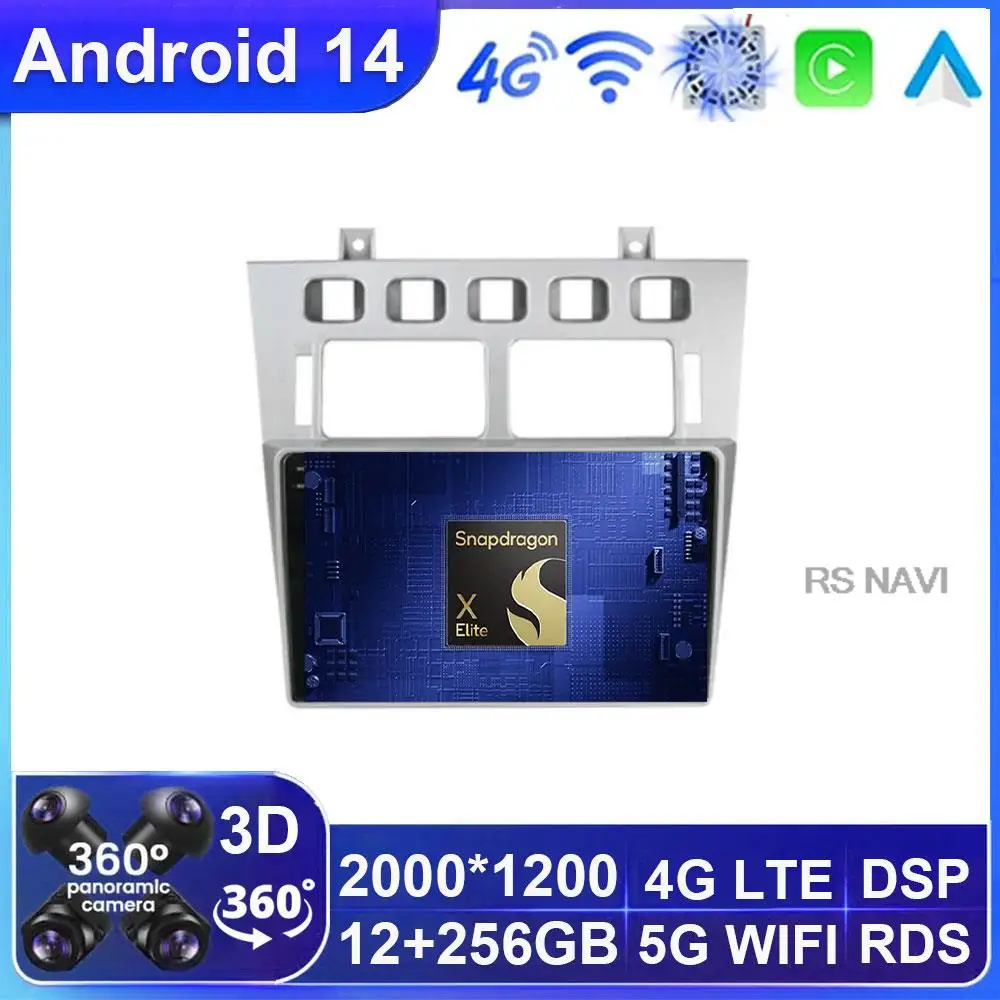 

Android 14 Car Rodio For Chery Fora Cowin 2006-2011 Carplay Auto MultimediaVideo Player Navigation Head Unit WIFI+4G DSP GPS BT