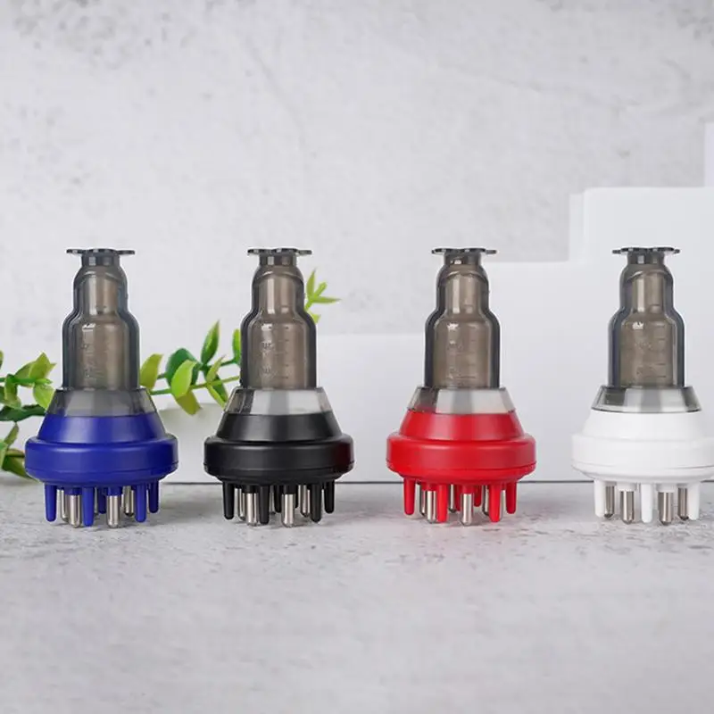 

Scalp Applicator Essence Hair Growth Fluid Ball Massage Head Delivery Smear Liquid Guide Comb Hair Roots Massage Hair Growth