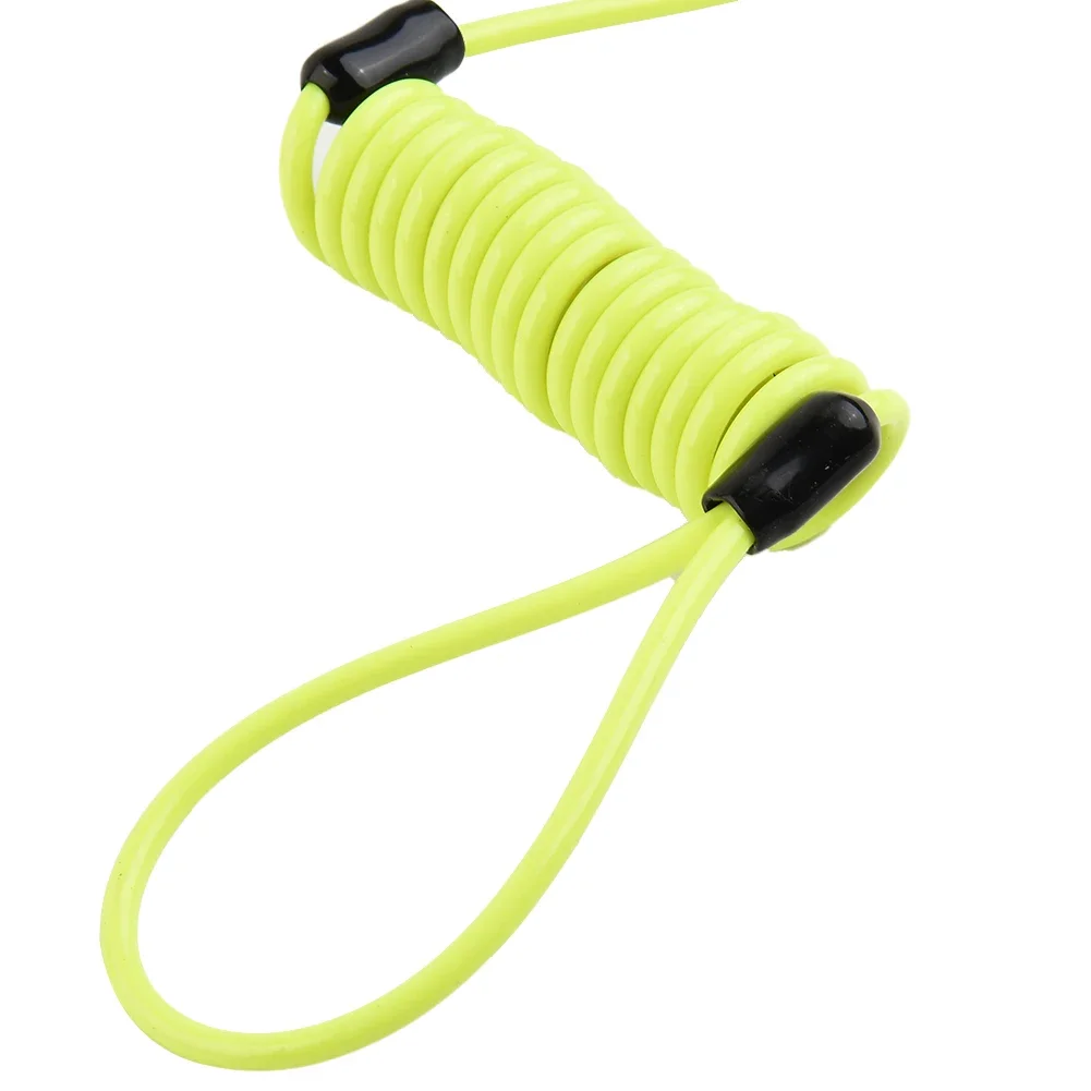 Effective Anti theft Solution Disc Lock Reminder Minder Coil Cable for Motorcycle, Motorbike, and Scooter Security