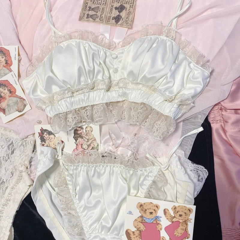 satin underwear set