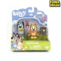 Spot Bluey Family Cartoon Handmade Office Toy Doll Ornament Model A Series Of Role-Playing Figures Birthday Present 2