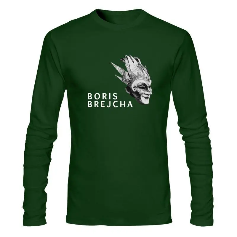 Мужская одежда новинка футболка Boris Brejcha Mask Dj High Tech Минималистичная техническая