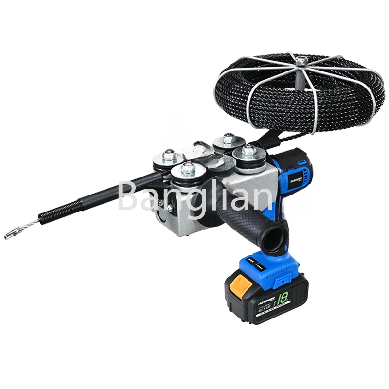 

Rechargeable Brushless Threading Machine Automatic Electric Puller Through Wall Lithium Battery Threader