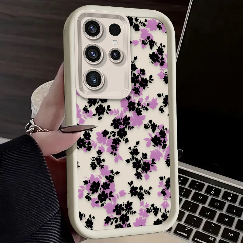 Charming Romantic Floral Design Phone Case Cover