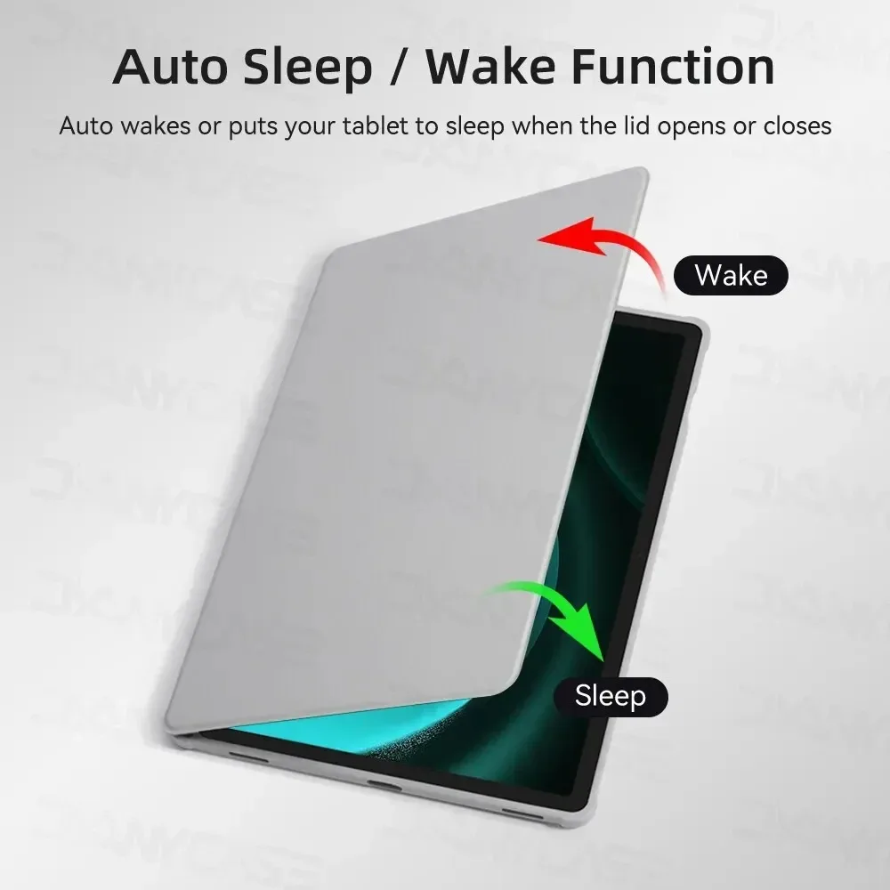 Enhanced Tablet Cover with Smart Auto Sleep/Wake Function