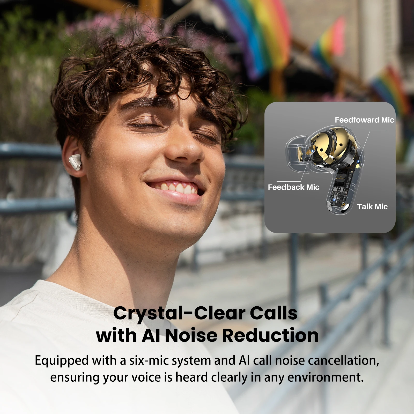 Enhanced True Wireless Earbuds with Smart Touch Control, Hi-Res Audio, & Active Noise Cancelling