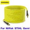10m High Pressure Water Cleaning Hose Pipe  For Nilfisk STIHL Gerni Cleaning Hose Pipe Cord High Pressure Washer Extension Hose 1