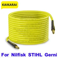 10m High Pressure Water Cleaning Hose Pipe  For Nilfisk STIHL Gerni Cleaning Hose Pipe Cord High Pressure Washer Extension Hose 1