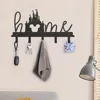 Metal Creative Key Hangers, Wall Mounted Hangers Hooks, Household Multi-Purpose Coat Bag Key Hooks Hanging Wall Art 6