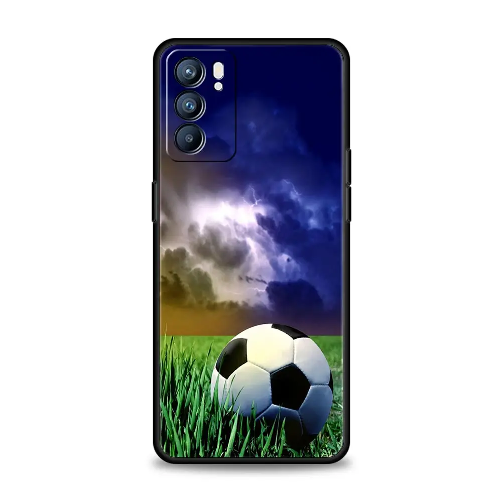 Sporty Soccer Ball Field Design Phone Case - Durable and Stylish Cover
