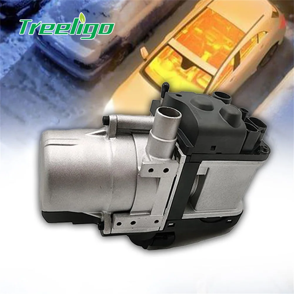 Treeligo 12V 5KW Diesel Heater Kit Diesel Universal engine coolant heater Diesel water parking