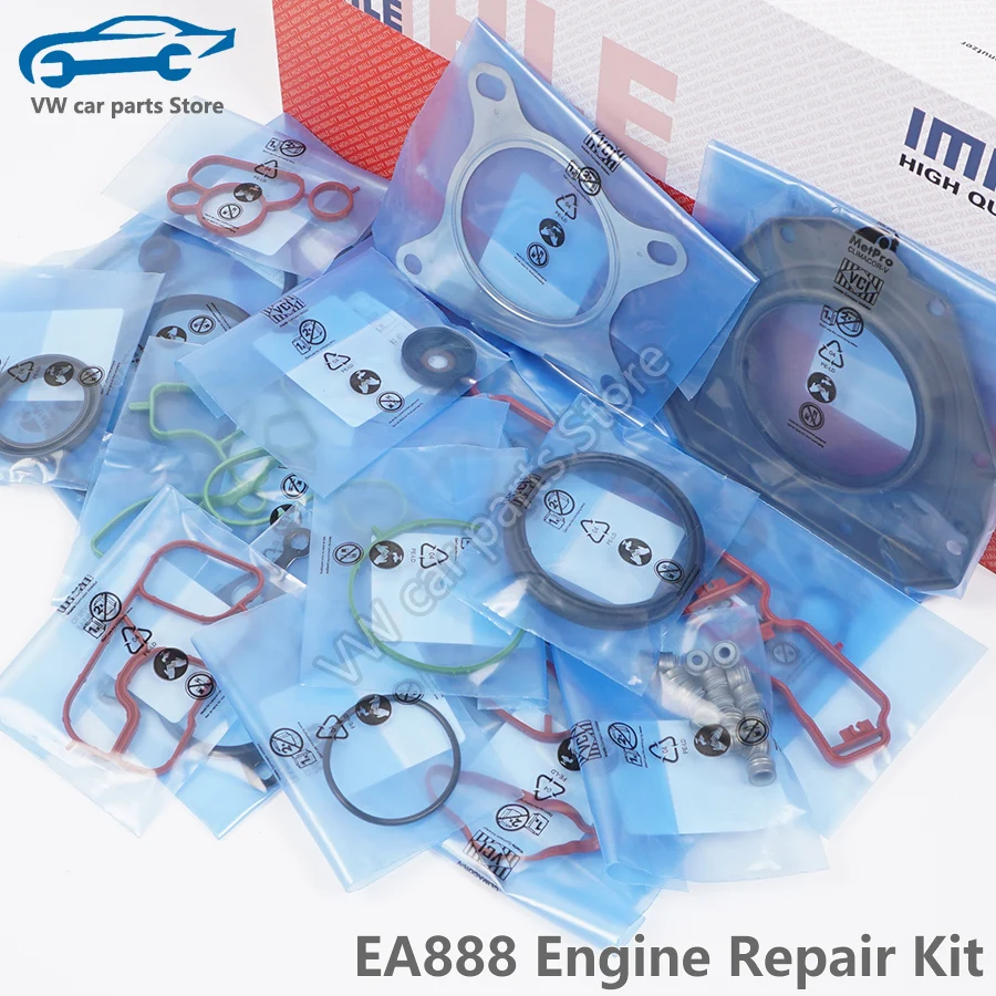 06H103383 EA888 Engine Gasket Set Cylinder Head Gasket Oil Seal for Audi Q5 A5 A4 A6 VW Golf GTI Tiguan Touran Passat CC Jetta engine gasket set,car repair accessories