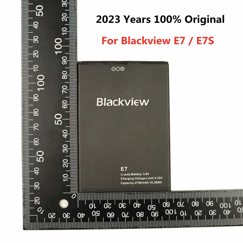 

2023 год, Высококачественная запасная батарея для Blackview E7 E7S, 2700 мАч, Стандартная батарея, быстрая доставка