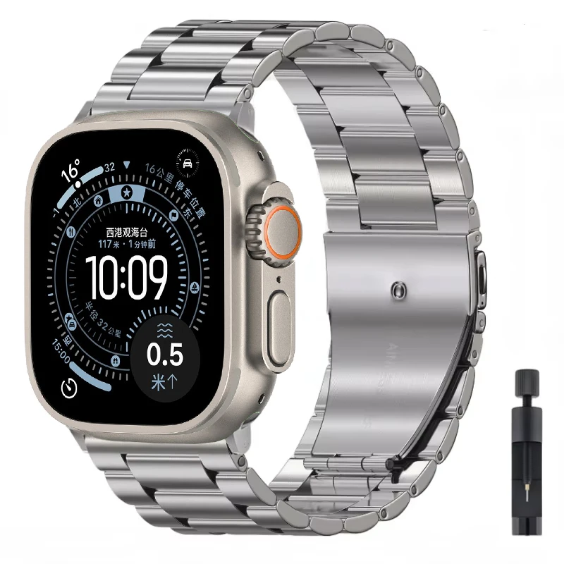 Premium Stainless Steel Metal Strap