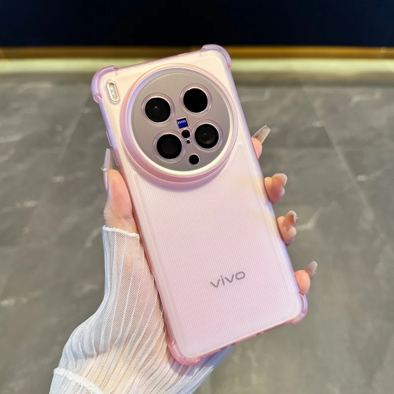 Enhanced Shockproof Silicone Matte Case with Clear TPU Protection