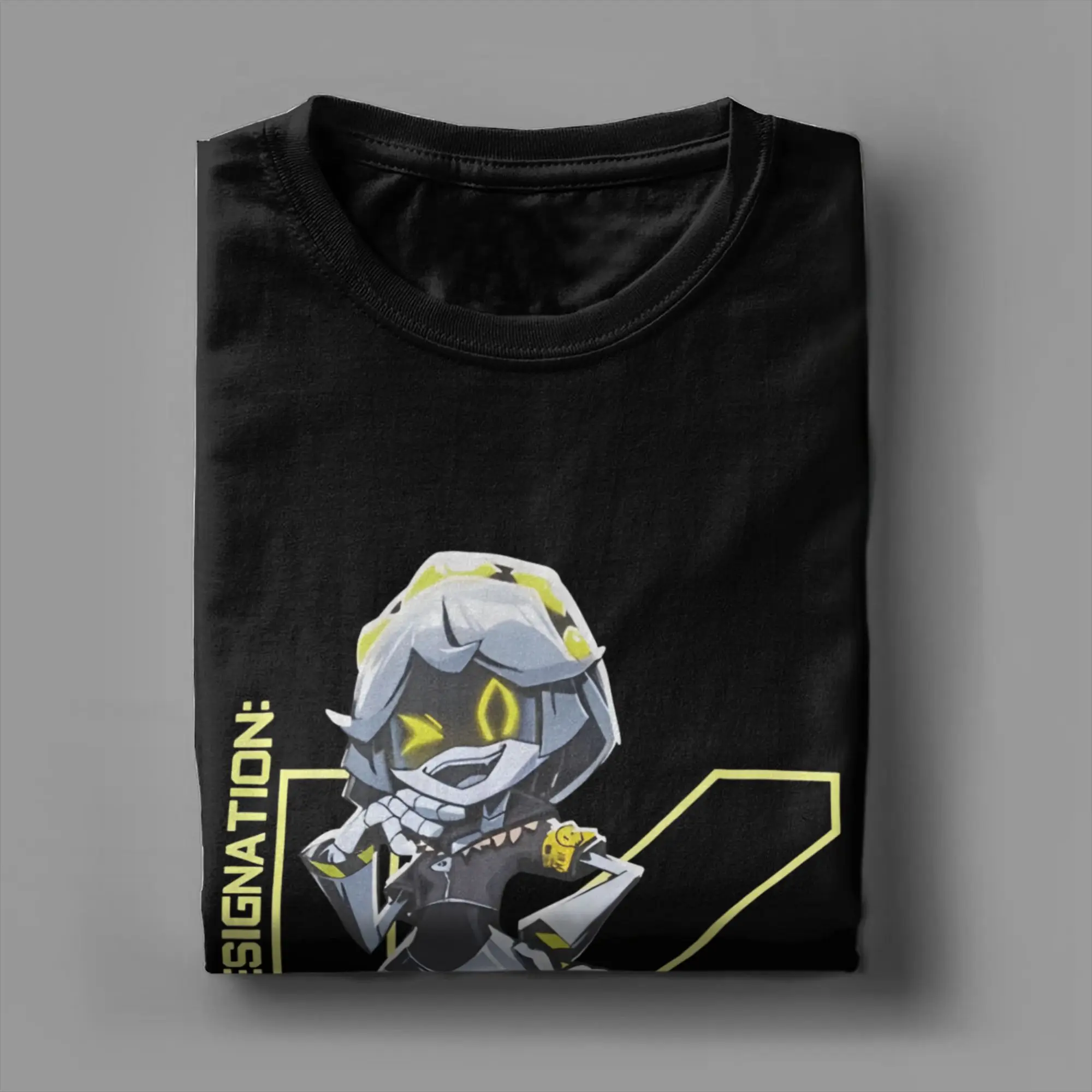 Men's 100% Cotton Murder Drones Graphic Tee - Funny Game Character Design, Round Neck Short Sleeve Shirt, Perfect Gift Idea