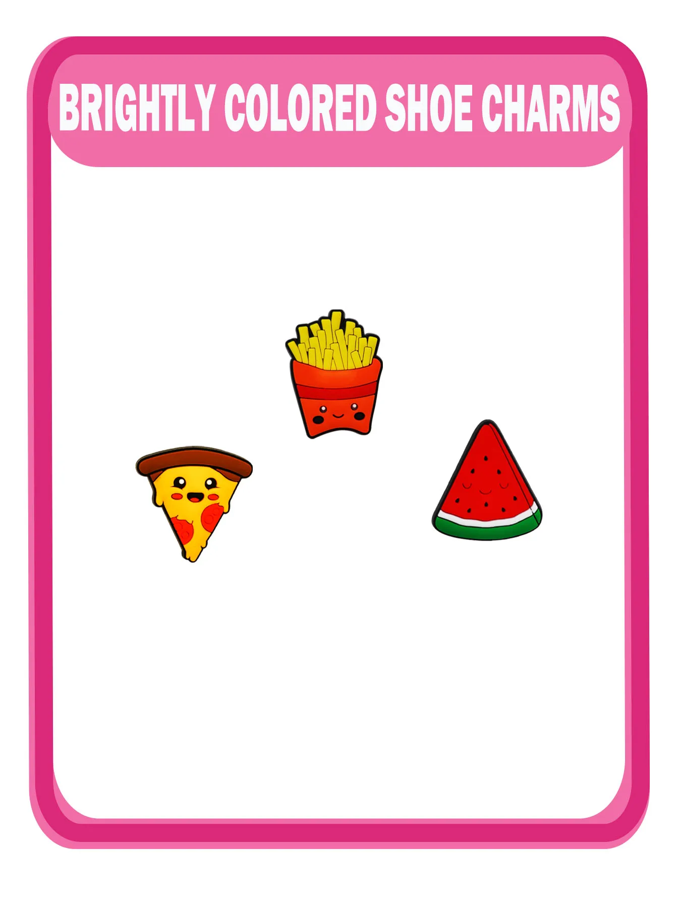 15 قطعة سلسلة الغذاء دونات الأحذية السحر للأحذية م...