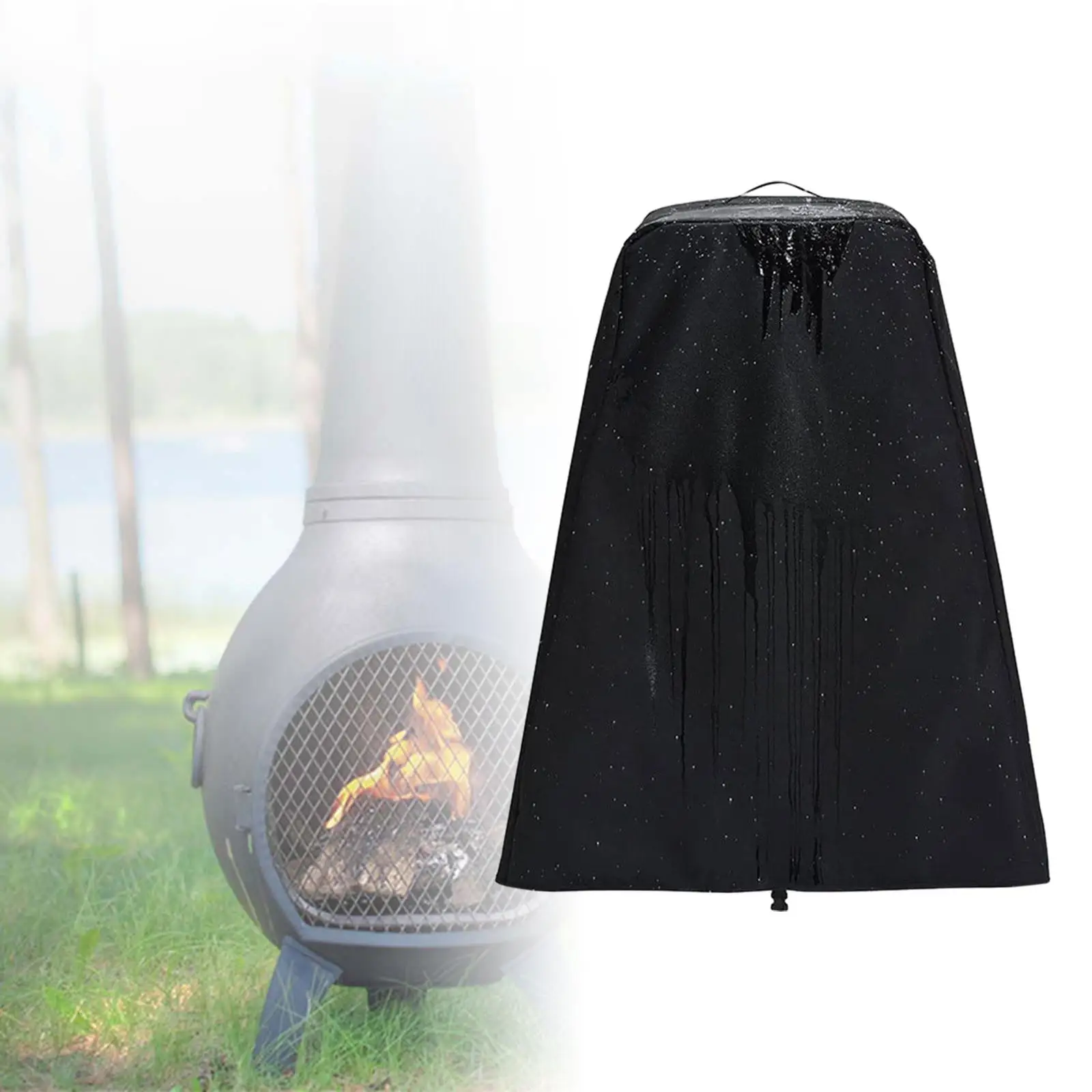 

Крышка для духовки, всесезонный утолщенный Прочный чехол для гриля, барбекю, хлеба, для кемпинга, пикника, дома