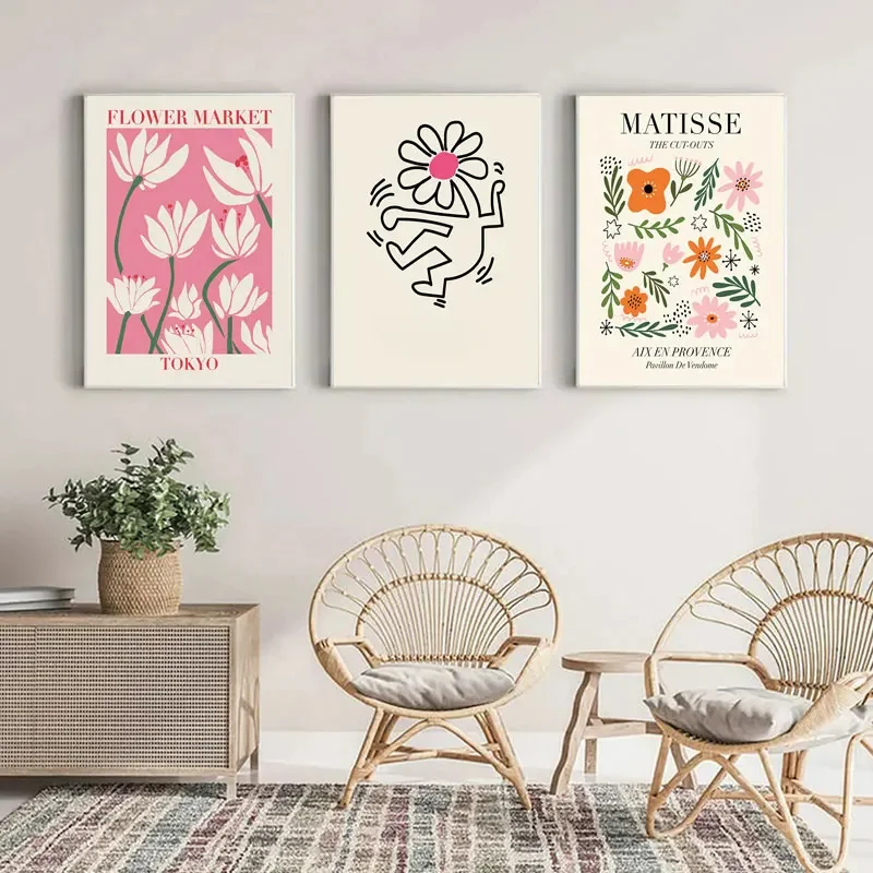 Toile d'art abstraite d'henry Matisse, affiches d'art mural et peintures, images
