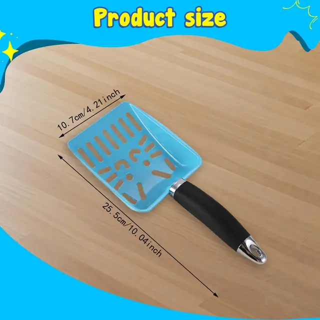 Cat Litter Scoop Household Pet Supplies Comfortable Grip for Cat Litter Box 6