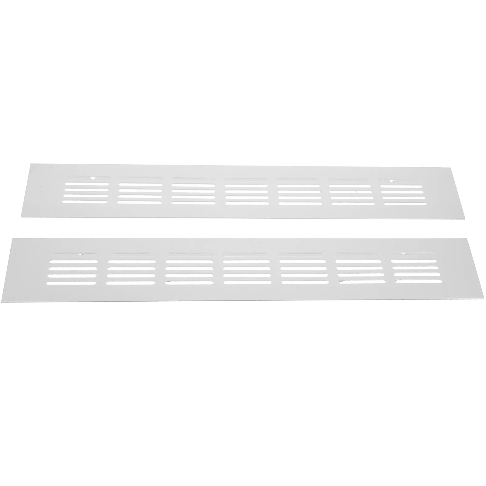 

2pcs Aluminum Alloy Air Vent Rectangular Ventilation Grille for Wardrobe Cabinet
