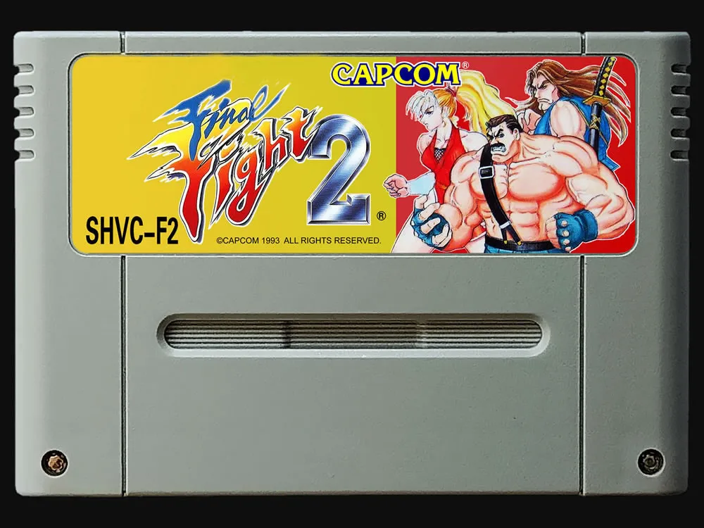 

16-битные игры ** финальная борьба 2 (японская версия NTSC!)