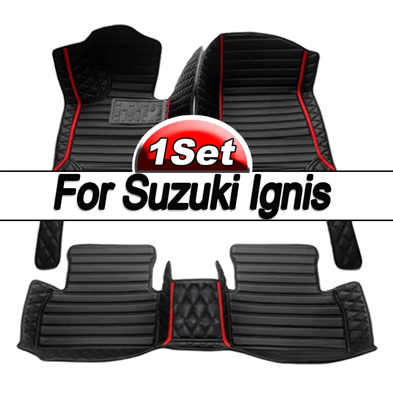 

Автомобильные коврики для Suzuki Ignis MF 2020 2021 2022 2023, автомобильный кожаный напольный коврик, прочные коврики, коврики, накладки, автомобильные аксессуары, детали интерьера