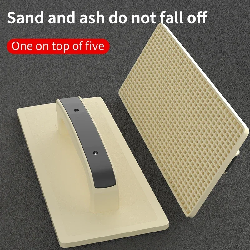 Large Tempered Flat Board Cement Trowel Washboard Gray Trowel Plastic Trowelfor Mason Tools Repairing Tools Flat Board