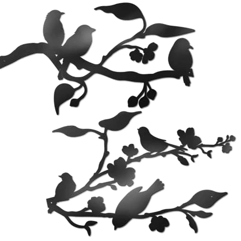 

Металлические птицы настенное искусство-металлические птицы Настенный декор искусство птицы Металлическая Птица Настенный декор уличный декор птица