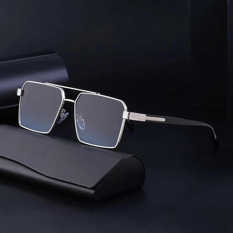 Chic Vintage Square Sunglasses - Unisex Luxe Fashion Shades