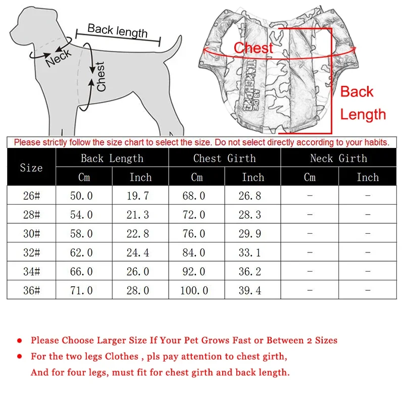 Large Dog Winter Coat 6