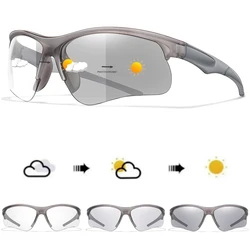 Stylish Photochromic Outdoor Sunglasses - Unisex Windproof Sports Eyewear (BZ17)