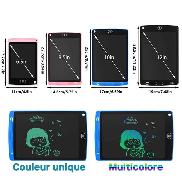 LCD Writing Tablet for Kids – 6.5 to 12 Inch Drawing Board 2