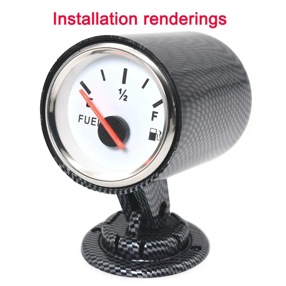 Car Meters Holder Universal Support for 52 Mm Single Gauge in Car